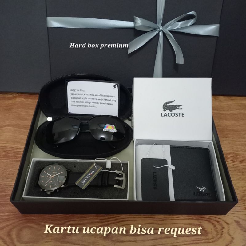 

HAMPERS COWOK KADO UNTUK COWOK EDISI FULL BLACK (HARD BOX PREMIUM)