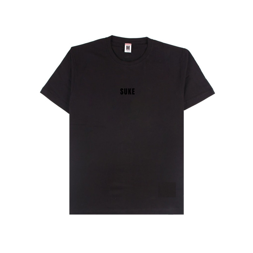 Suke T-Shirt Liltel Teks Mini Black