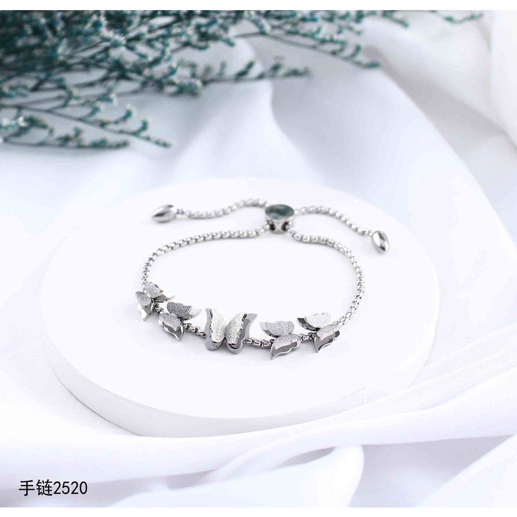 Gelang Titanium  Permata Cantik Perhiasan Fashion 2520/111