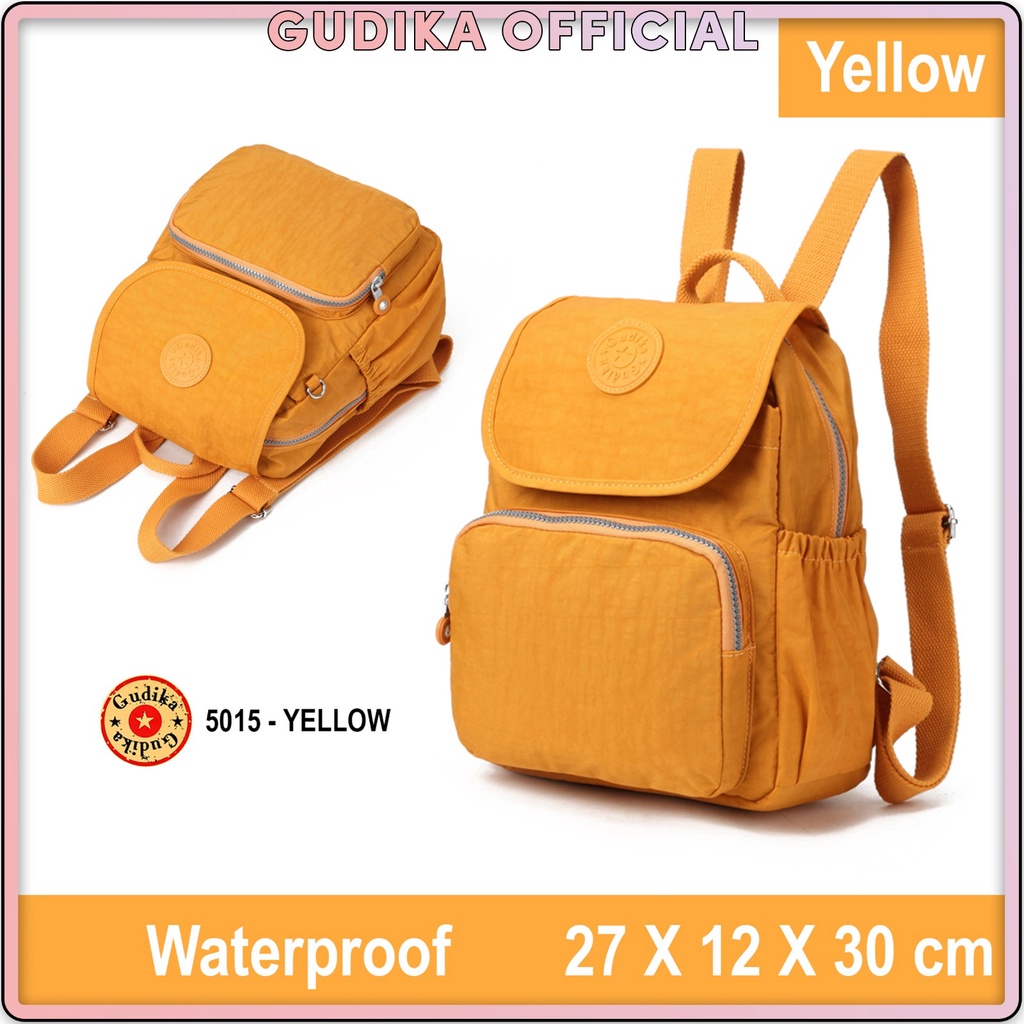 GUDIKA 5015 | Backpack Waterproof Wanita Tas Ransel Laptop Anti Air Import Original | Ransel Cewek | Ransel Perempuan | Tas Wanita