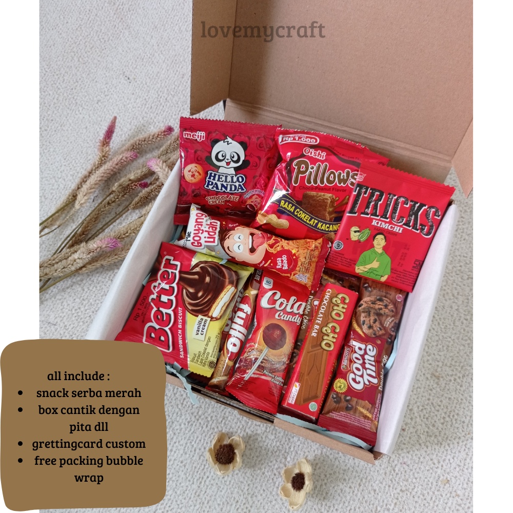 

Hampers Snack Special Warna Snack Box Kado Ulang Tahun Wisuda