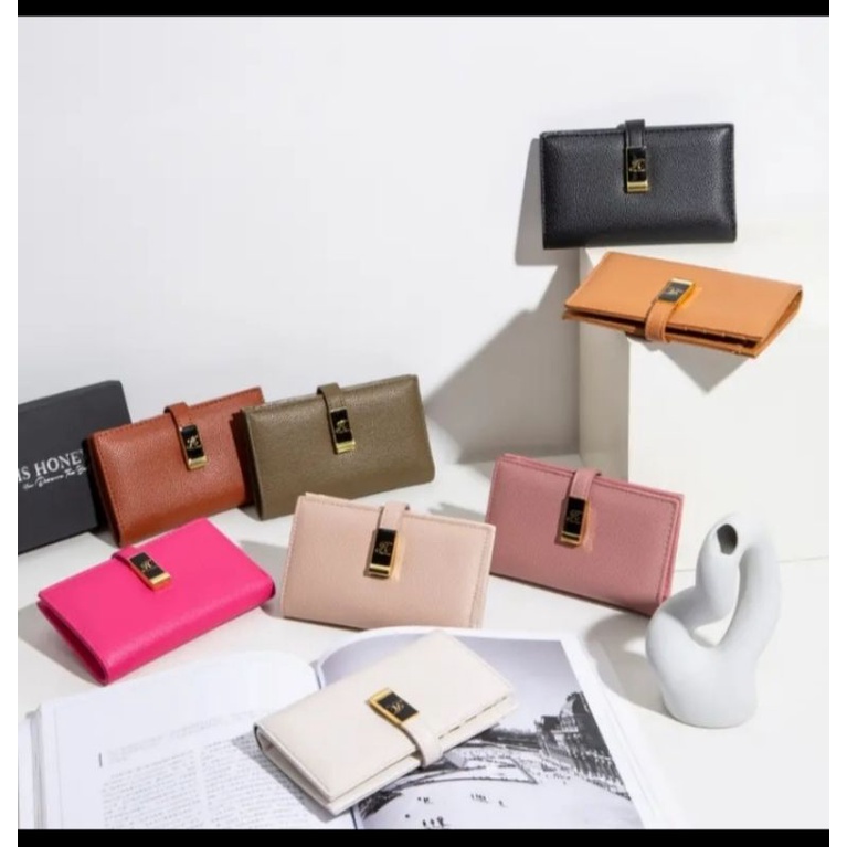 JIMS HONEY.VIOLA WALLET /Dompet Simpel Wanita /Dompet Jims Honey (Free exclusive Box)