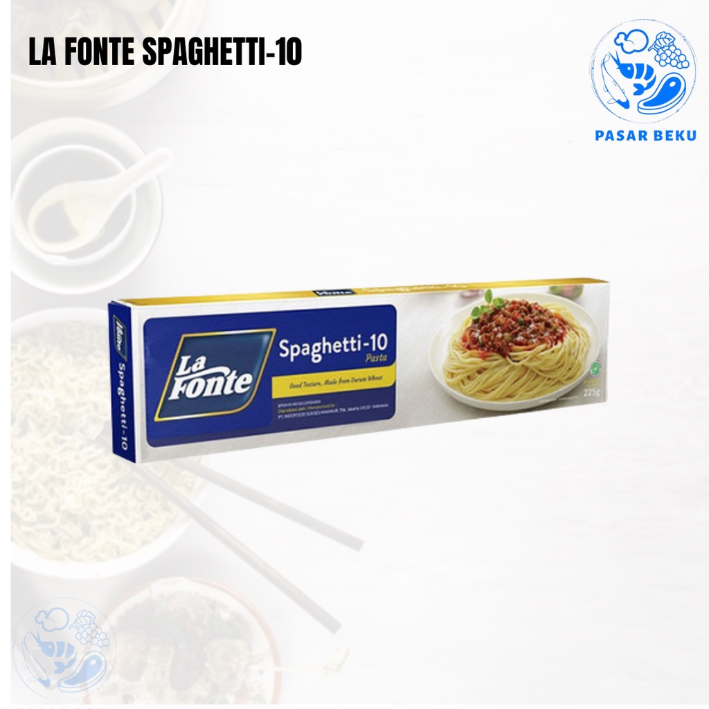 

La Fonte Spaghetti-10 225gr Pasar Beku Padang