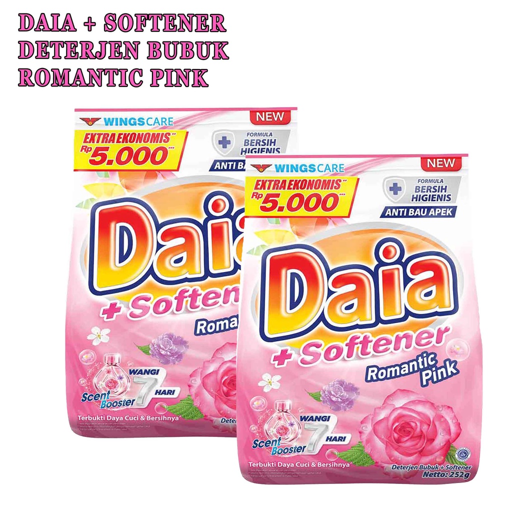Daia pink* Daia* Ditergen bubuk* 245gr