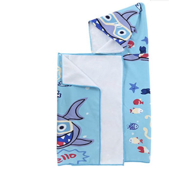 babyfit CHARADUK 2 handuk karakter hoody anak kids towel renang handuk kancing import fr-0225