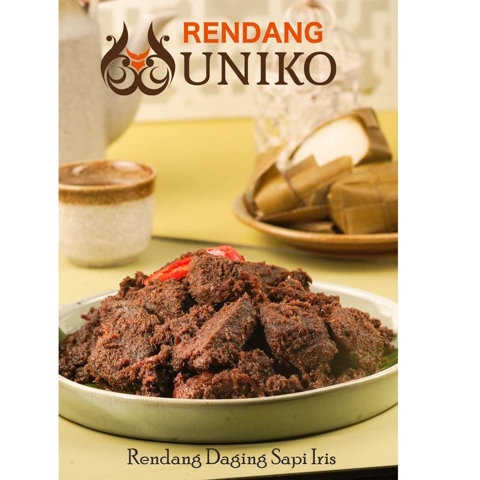

♚ Randang Sapi Siap Saji Khas Minang Asli Padang Kemasan 300gram ✬