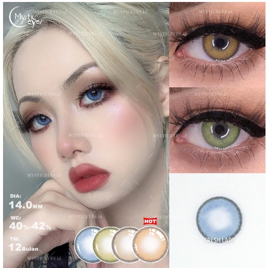 MYSTIC EYES Sorayama Normal Eyes Series 14mm Soflens - Soflen Mata Anti Kering