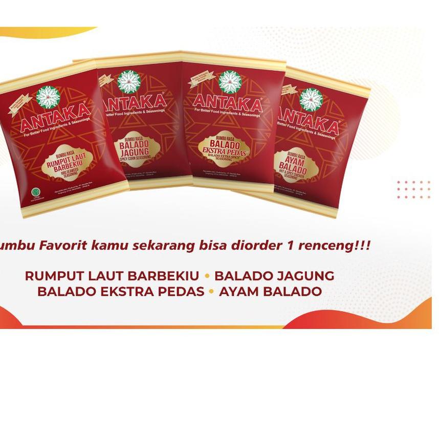 

▼ PAKET ANTAKA MERAH 1 RENCENG ➴