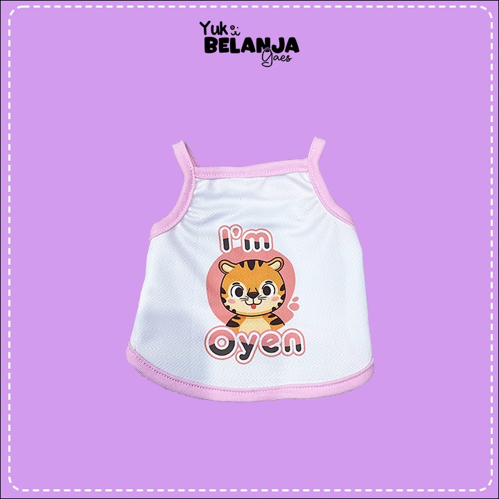 Baju Kucing Bahan Poliester Croptop Animal Spirit Series / Baju Kucing anjing kelinci / Size S-XL / Yuk Belanja Gaes!