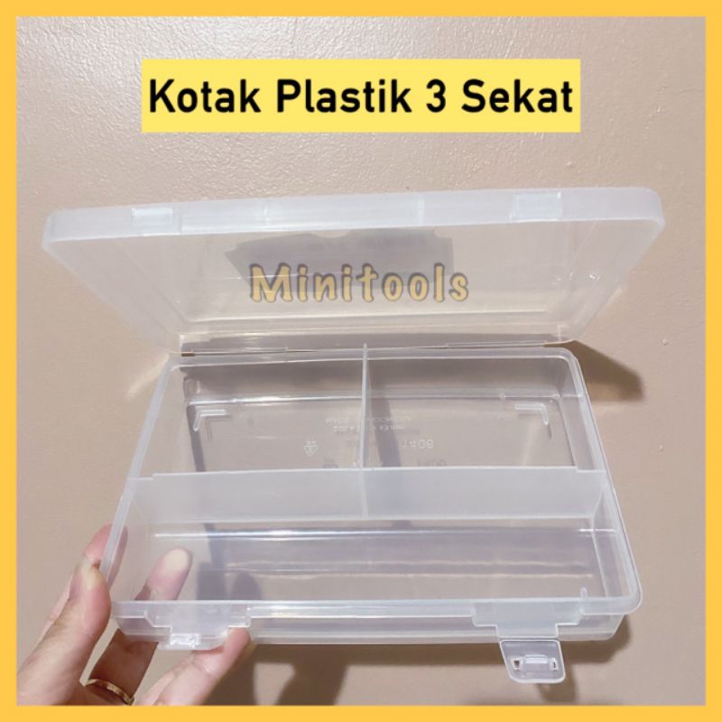 Kotak Plastik 4, 5, 6 dan 14 Sekat / Green Leaf 1413, 1414, 1415, 1416