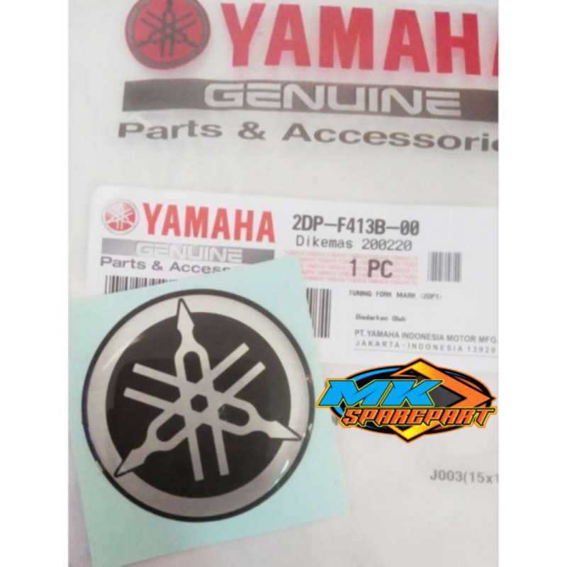 Emblem logo panel sen depan yamaha nmax lama nmax new original yamaha part