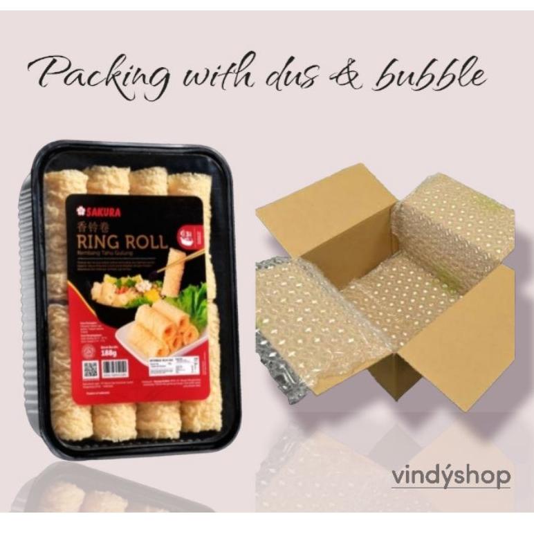 

【MEGA SALE】 RING ROLL KULIT KEMBANG TAHU GULUNG | RINGROLL | HOTPOT STEAMBOAT SHABUSHABU BELL ROLL