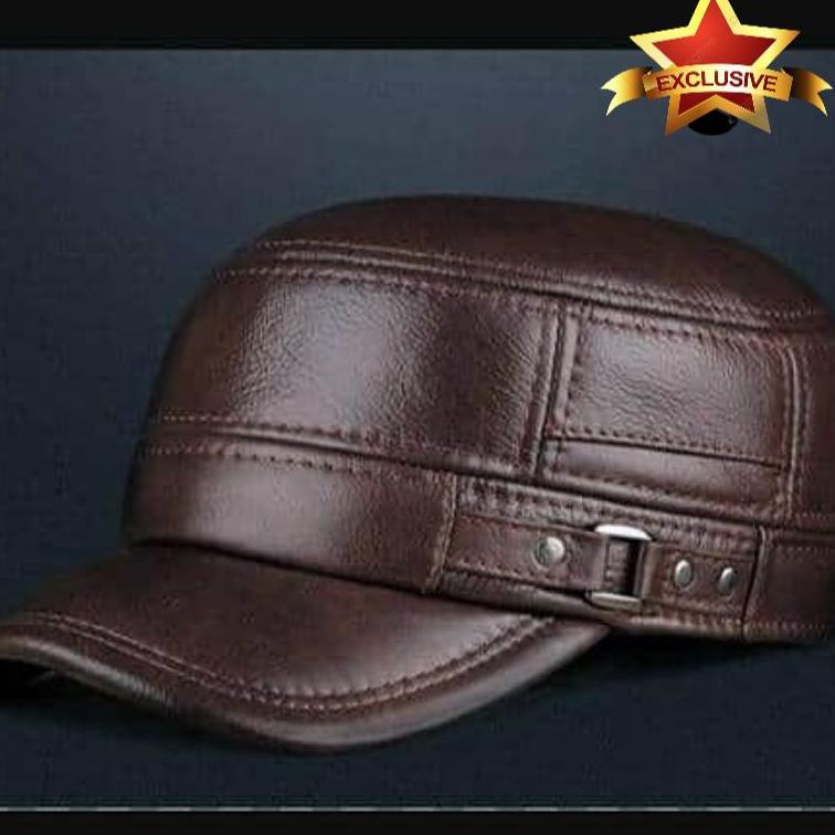 TOPI KOMANDO KULIT ASLI/TOPI KULIT KOMANDO LANGSUNG ORDER