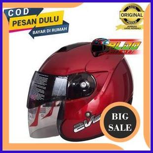 accessories Helm | KYT 2 VISION SOLID RED MAROON | ORIGINAL | HELM KYT 2 VISION 100 % ORI | Helmet d