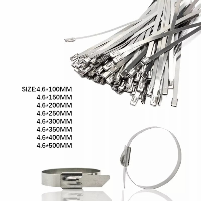 

Kabel Ties Stainless Steel Cable Ties Stainless Eceran