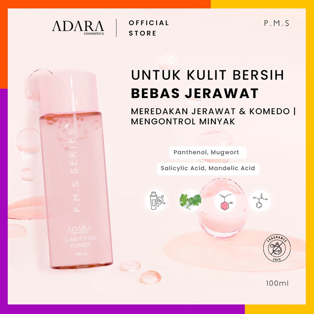 Adara P.M.S Series Clarifying Toner