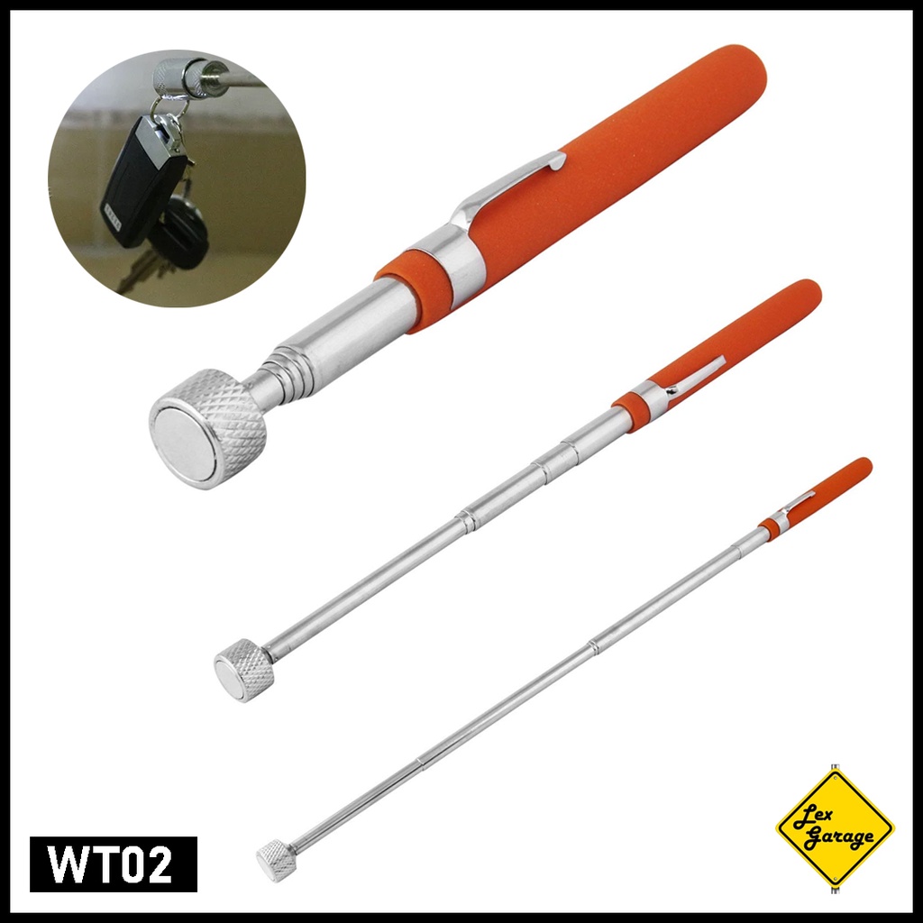 Tongkat Magnet Telescopic Magnetic Pick Up Pickup Tool Pen Stick