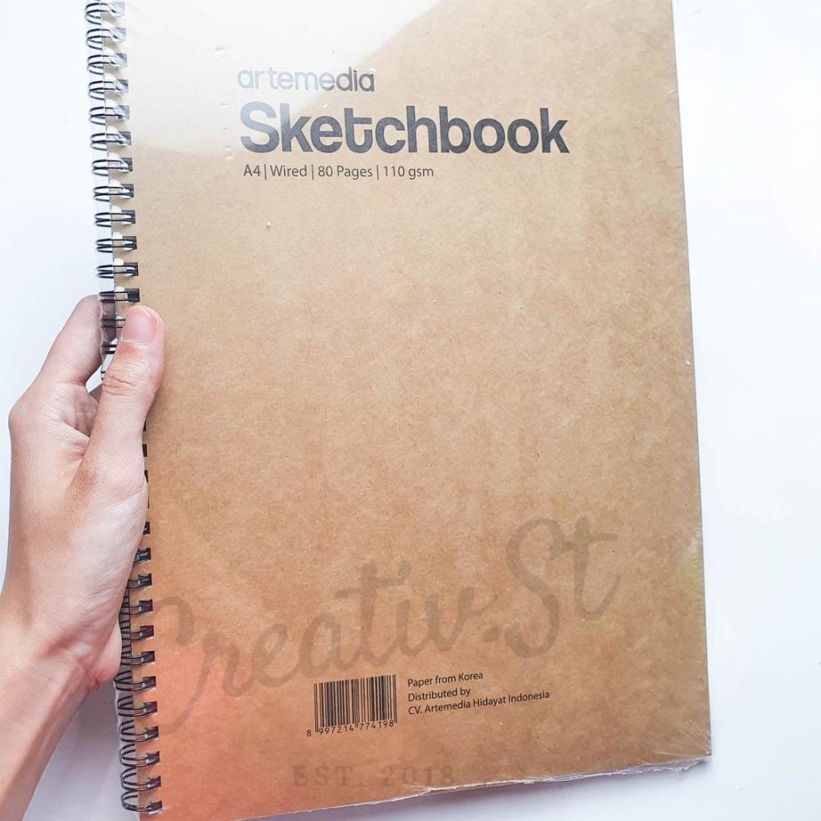 

Belanja hemat Artemedia Sketchbook A4 80 Lembar 110 GSM Buku Sketsa Gambar Pensil Charcoal Arang