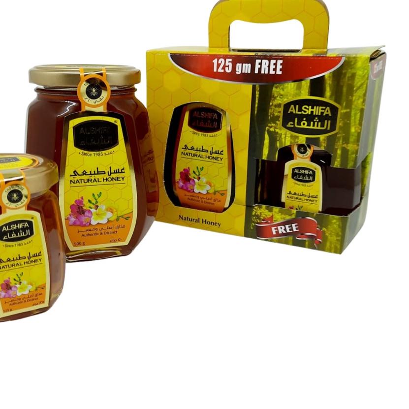 

♠ Al Shifa 500gr Free 125gr Natural Honey Original ☺