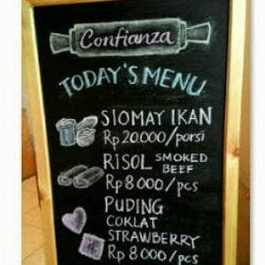 

Papan Tulis Kapur 40x60cm Chalkboard Unik Papan Tulis Hitam Blackboard