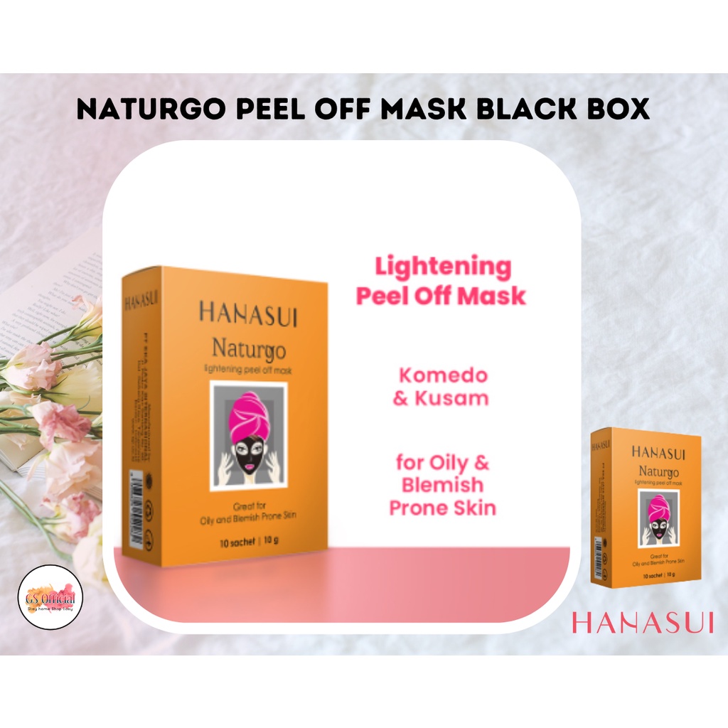 HANASUI NATURGO BLACK 10 ML &amp; NATURGO GOLD 10 ML