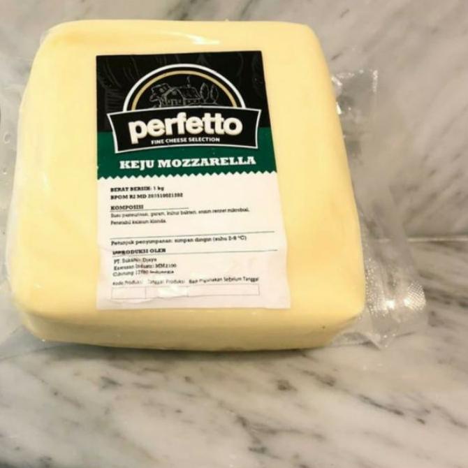 

♥ Keju Mozarella Perfetto 1KG / Mozzarella Cheese perfetto 1kg ۩