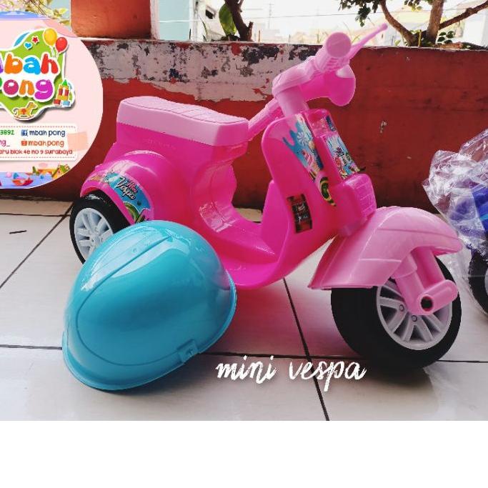 ❁ mini vespa,vespa murah,mainan vespa,mainan anak -anak ♧