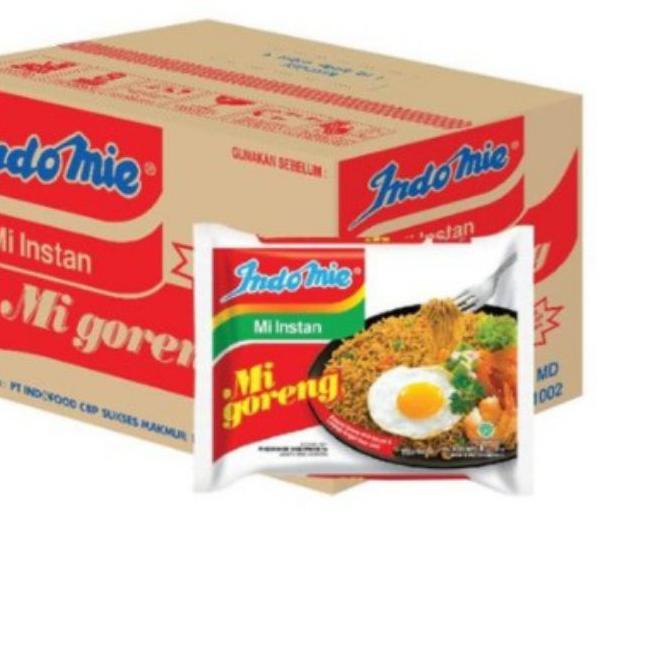 

► INDOMIE MIE INSTAN MIE GORENG 85GR SATU DUS ISI 40 Pcs MURAH ☺