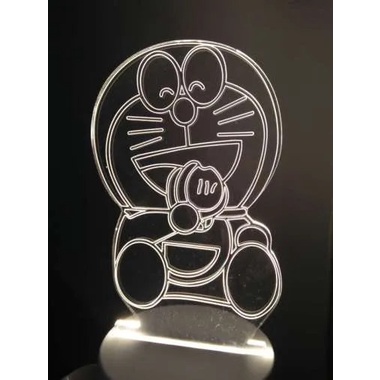 Lampu Hias Led 3D Lampu Tidur akrilik 3warna