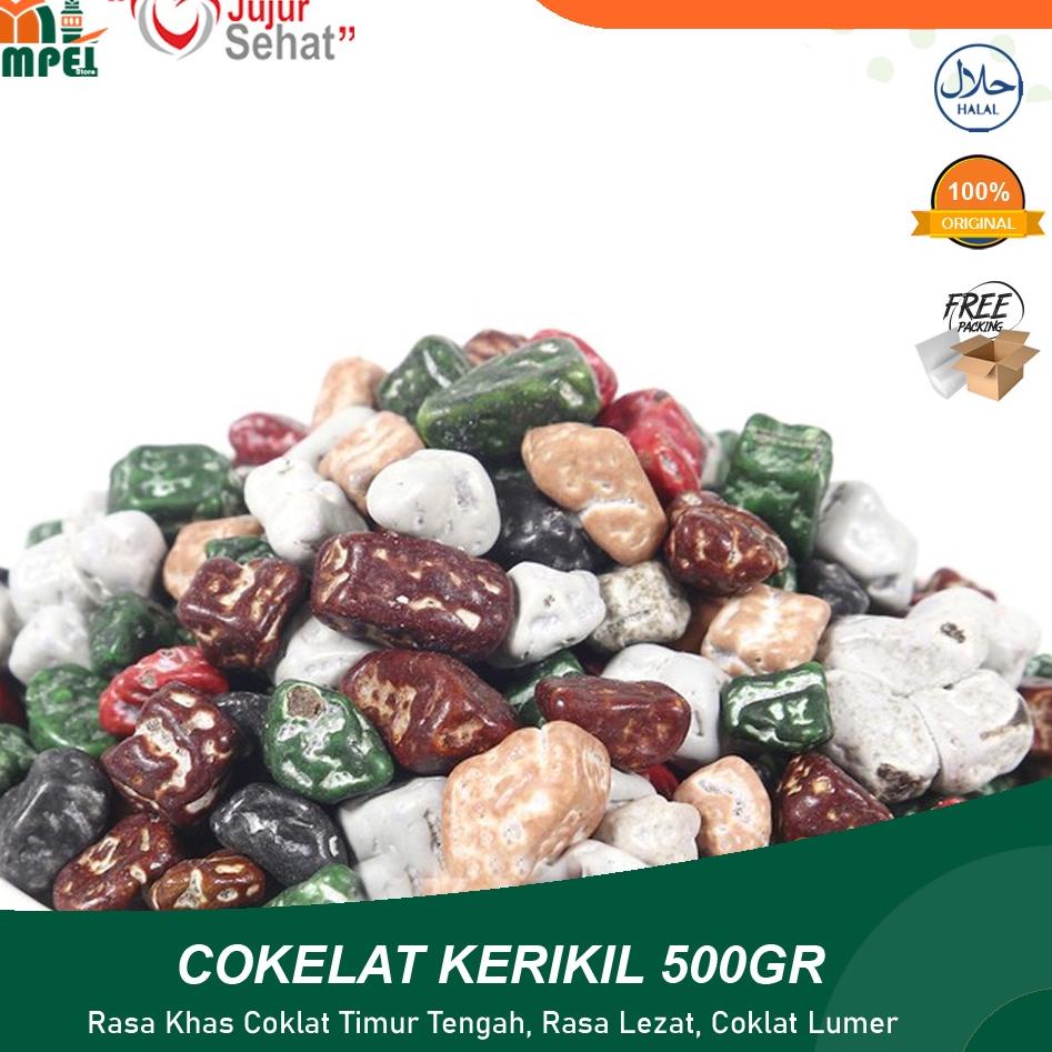 

❅ Cokelat Kerikil Turki Premium 1KG Manis Lumer Crunchy ☇