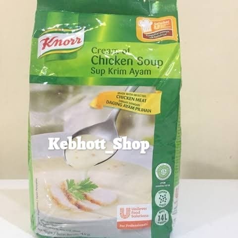 

Knorr Cream of Chicken Soup Powder 1kg Sup Krim Ayam Bubuk 1 kg