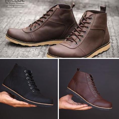 REKOMENDASI Sepatu Boots Pria Mr Joe Brodo Bikers Kulit Sepatu Boot Cowboy Bikers Original Handmade