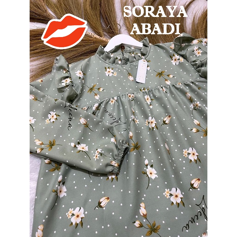 YUNA BLOUSE FLOWER | YUNA TOP BLOUSE 2023 | BLOUSE WANITA KEKINIAN 2023