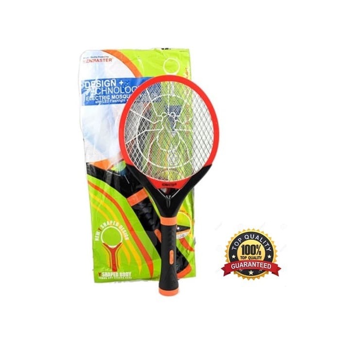 RAKET NYAMUK KENMASTER + SENTER (5 LED) + MAGIC BLUE LED