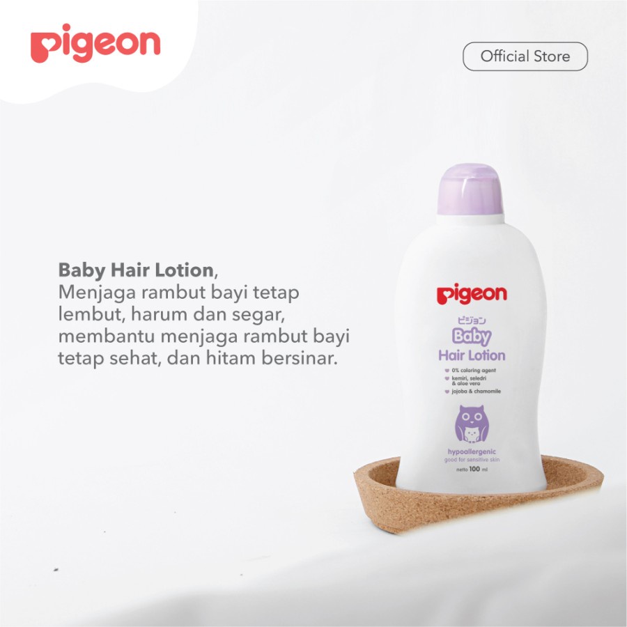 (BISA COD) Pigeon Baby Hair Lotion 100ML 800ML