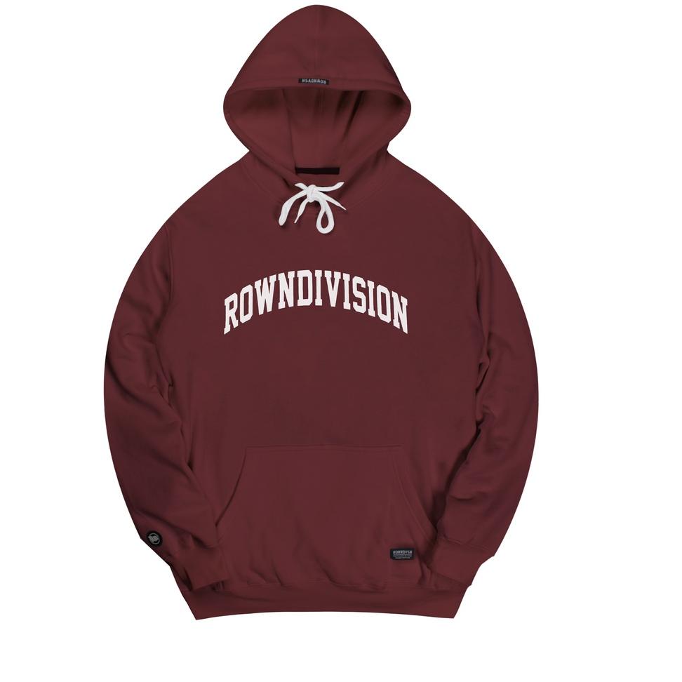 TERBARU Rown Division Official Pullover Hoodie Maroon - Rowndvsn Jaket Coolliest Maroon - TC011