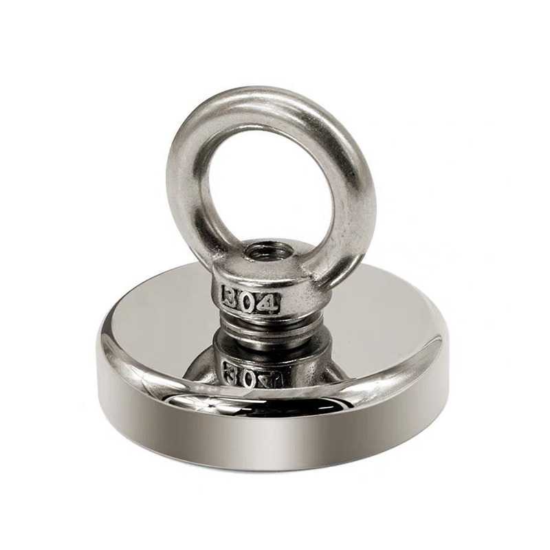 (BISA COD) FTIHSHP LIXIU Magnet Gantungan Round Hook Strong Neodymium 25mm - D25