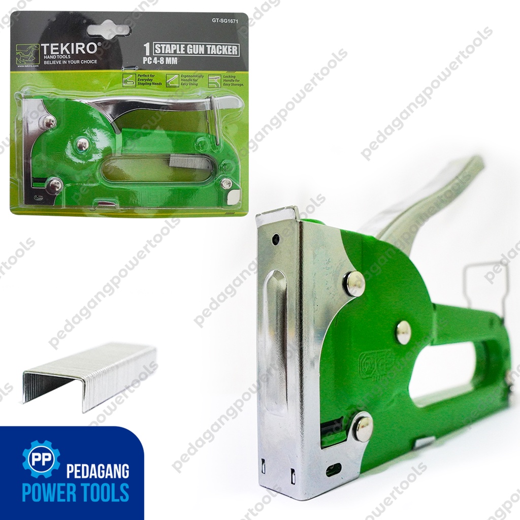 TEKIRO STEPLES TEMBAK 4-8 MM STAPLE GUN TACKER STAPLES JOK HEKTER 1671