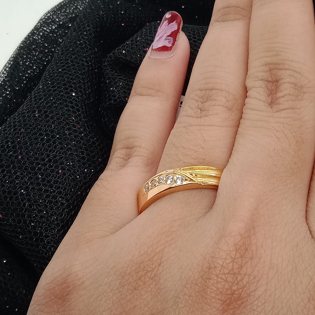 Cincin emas 17k - 5.8 gr kadar 750 - 4310