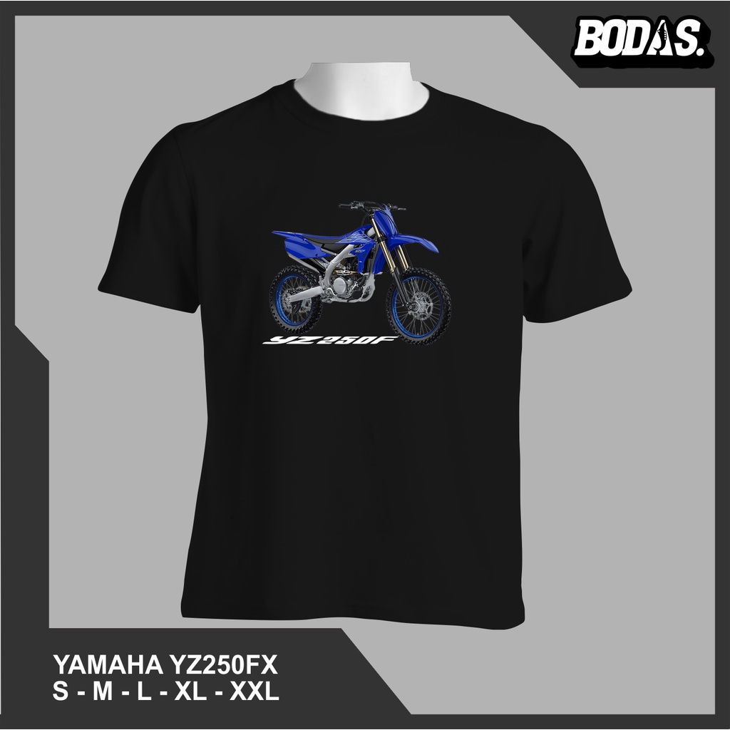 KAOS DISTRO OTOMOTIF MOTOR YAMAHA YZ250FX & YZ250X