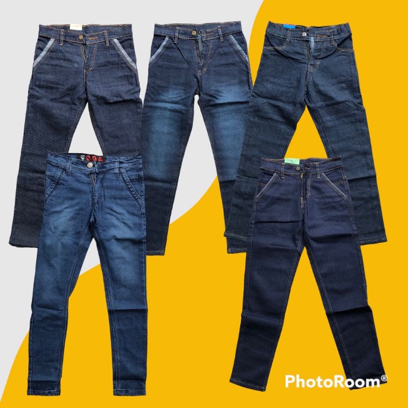 Celana Jeans Anak-anak / Tanggung "Stretch"