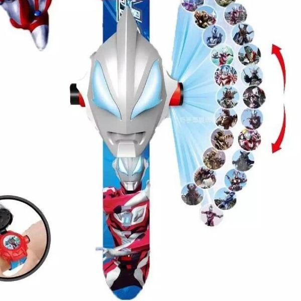 ☑ Jam Tangan Anak Ultraman Proyektor Jam Fashion Anak Trendy ▲
