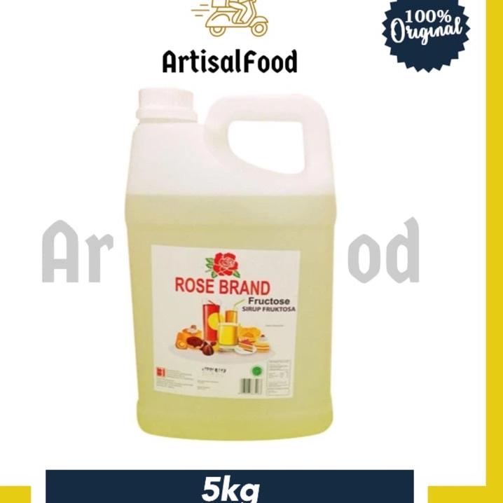 

➸ Gula Cair Rose Brand Rosebrand 5kg Fruktose Fruktosa Jerigen Botol 5 kg ☉
