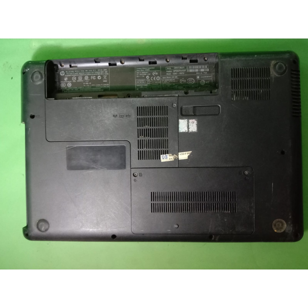 Casing Laptop HP Compaq CQ42 bekas