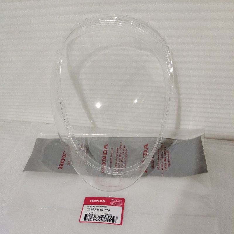 Mika kaca Lensa Lampu reflektor reflector Depan Honda Scoopy Fi   2013-2016  Original