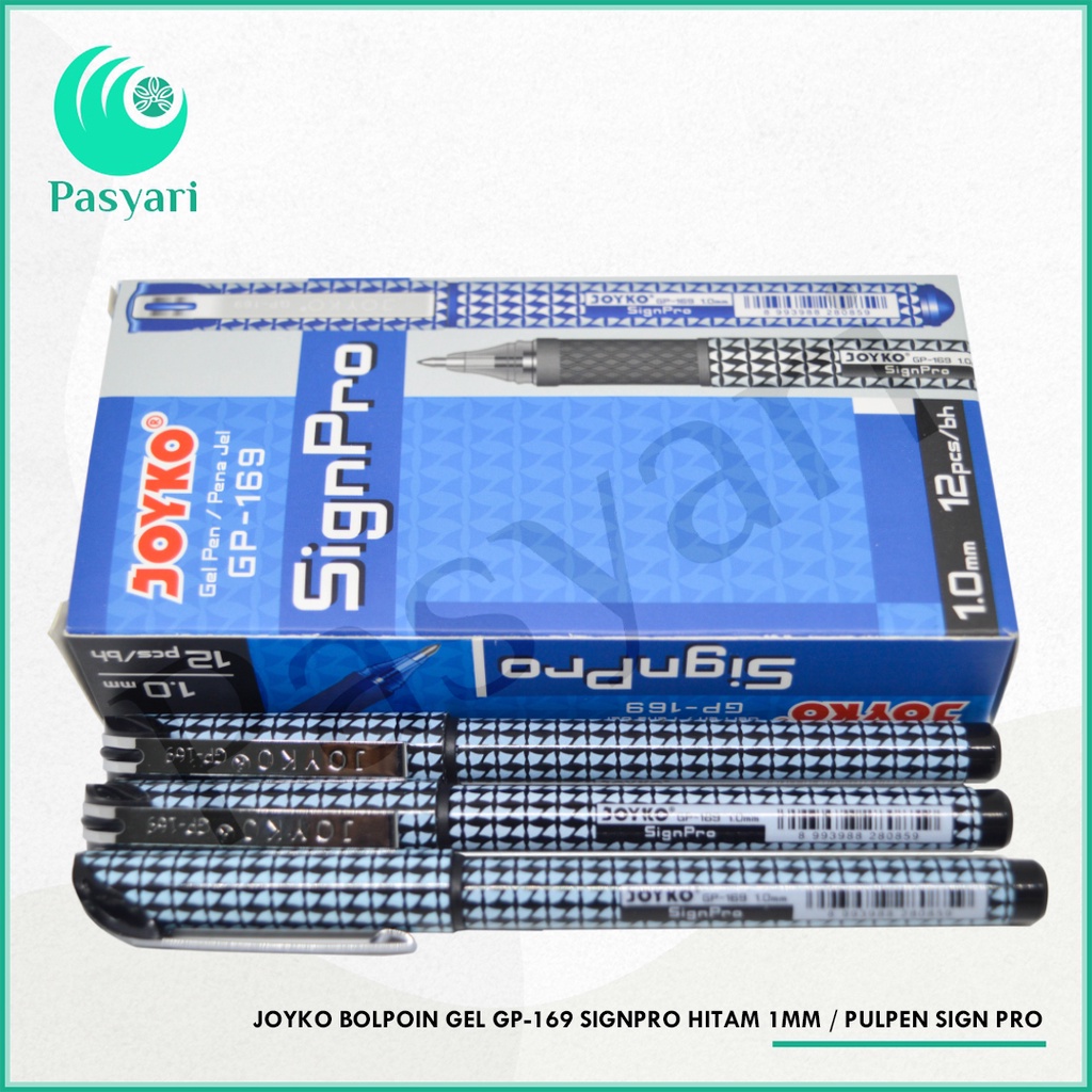 

JOYKO BOLPOIN GEL GP-169 SIGNPRO HITAM 1MM / PULPEN SIGN PRO