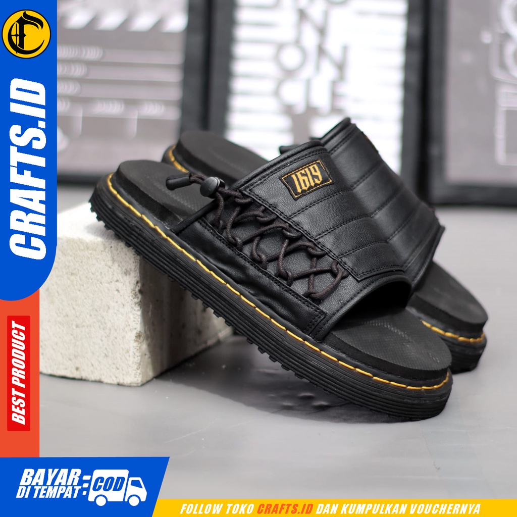 Sendal Slide Pria Sandal Selop Casual Terbaru Crafts Baraka