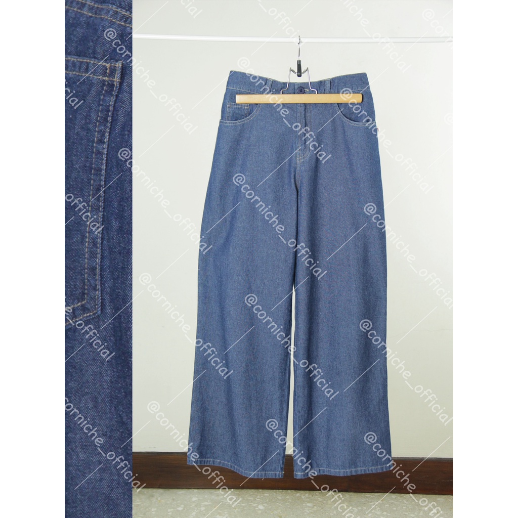 Corniche Baggy Denim Pants - OP00199