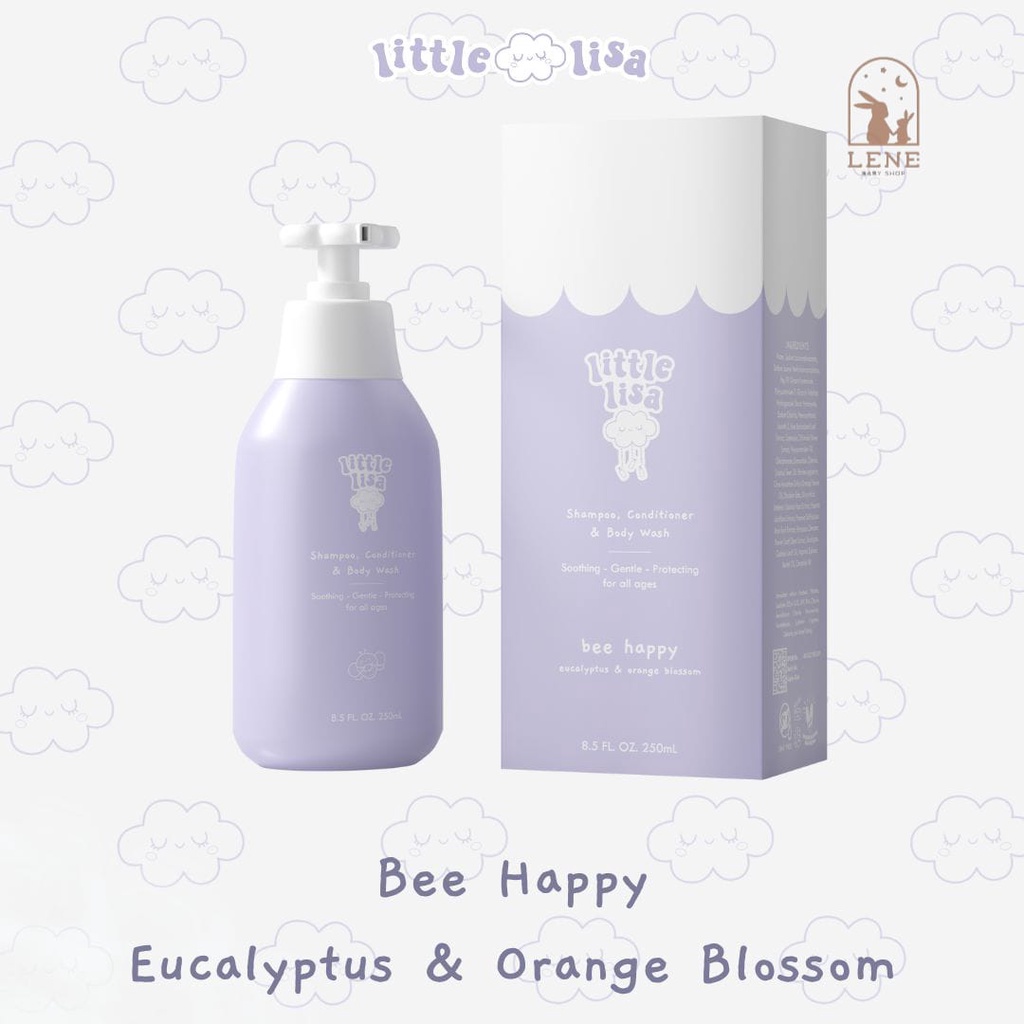 Little Lisa 3 in 1 cleanser Bee Happy (Eucalyptus and Orange Blossom)