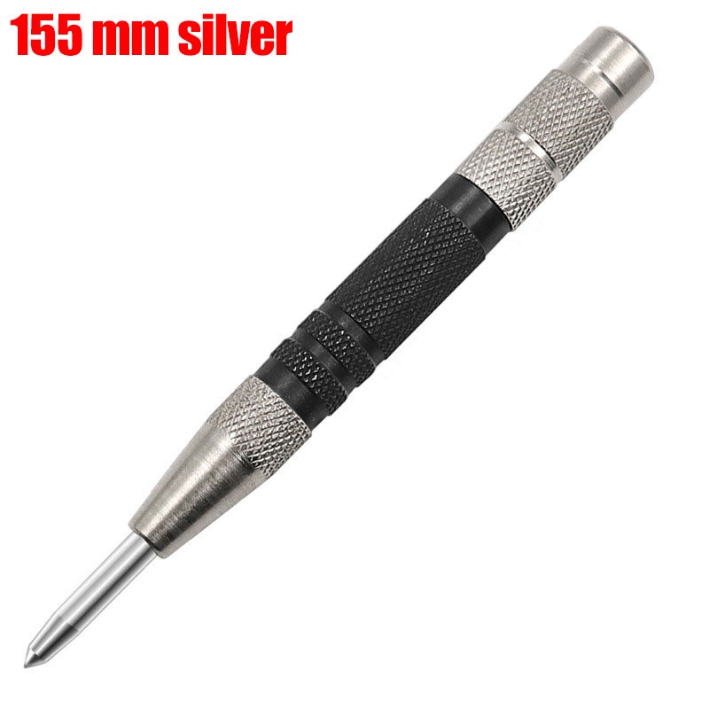 Oauee Automatic Center Punch Penanda Titik Bor 155 mm - OA1 - Silver
